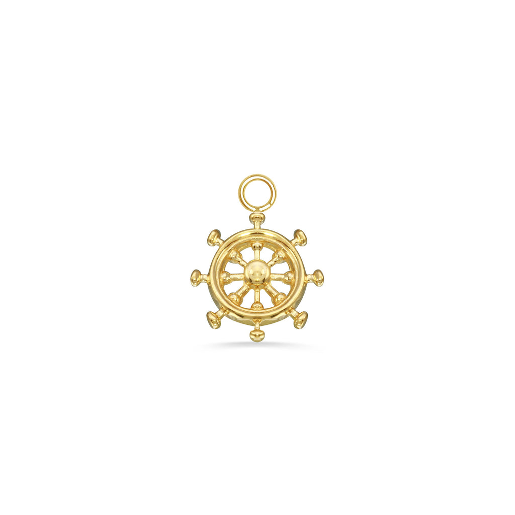 Ship Wheel Charm